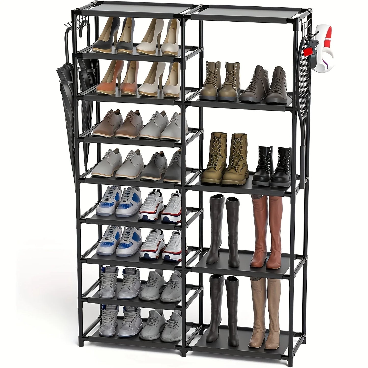 9-Tier Tall Shoe Rack