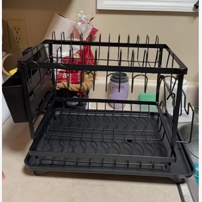 Double-Layer Dish Rack