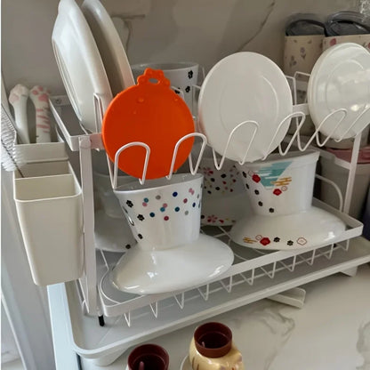 Double-Layer Dish Rack